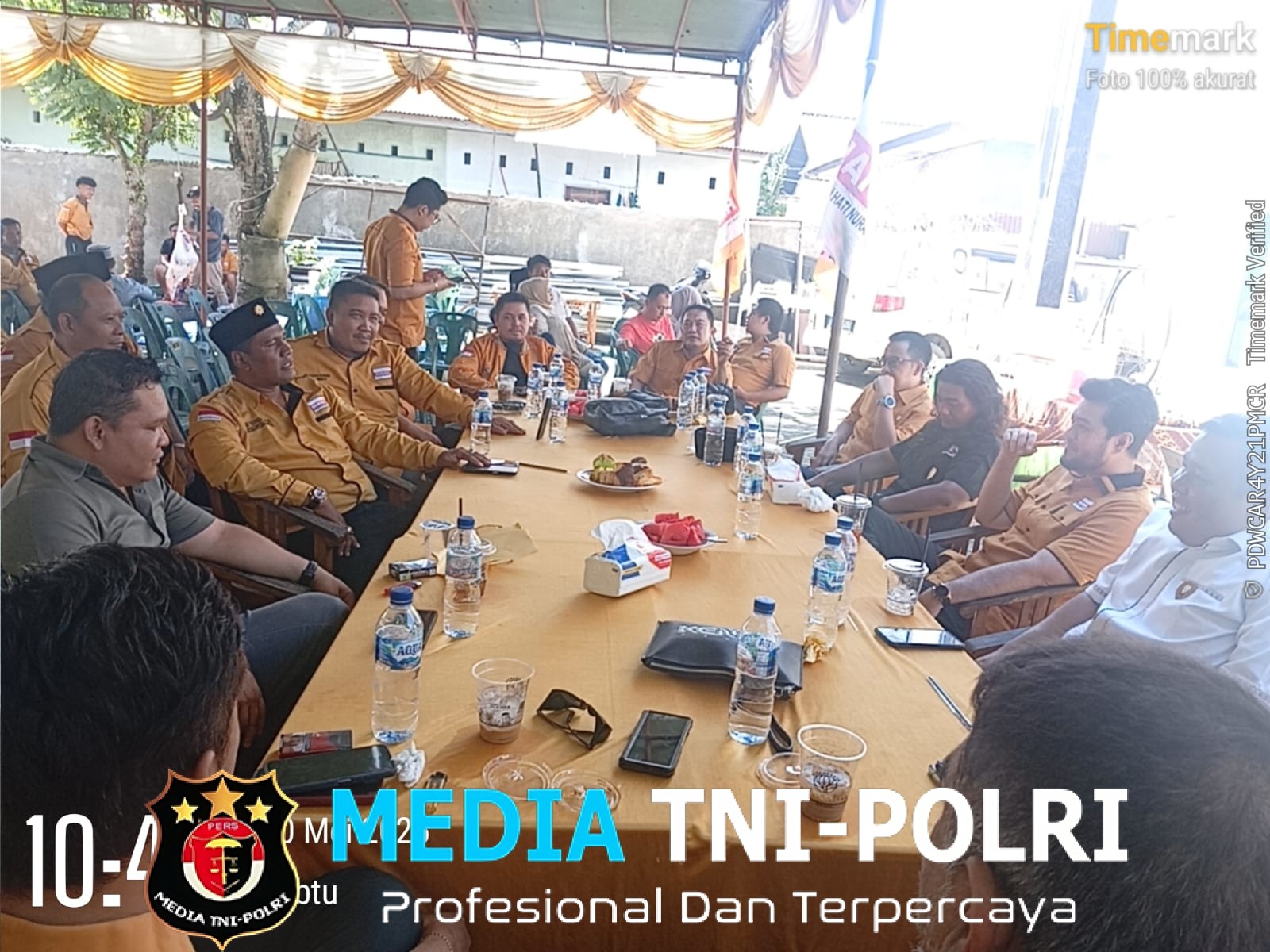 Ketua DPD Sumut EL ARDIAN SHAH menghadiri Perayaan Idul Adha di Kantor DPC Partai Hanura Kota Binja