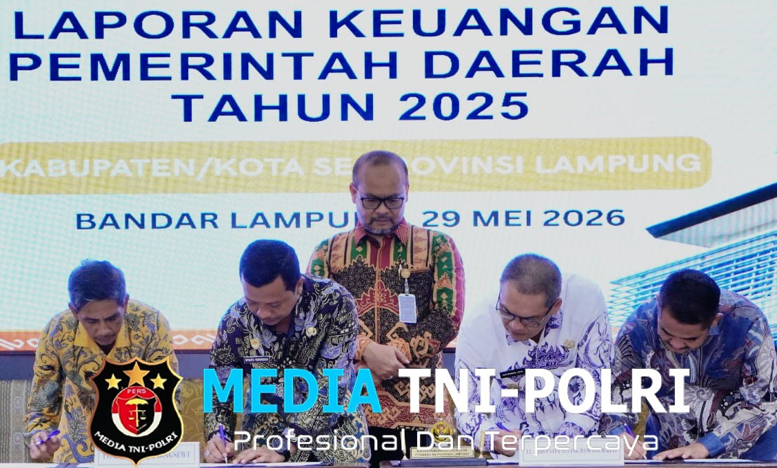 Untuk Kali Ke-11, Pemkab Pringsewu Kembali Raih Opini WTP Dari BPK-RI