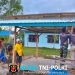 Satgas Yonif 123/Rajawali Bangun Garasi Gereja GPI Eci di Distrik Assue, Asgon