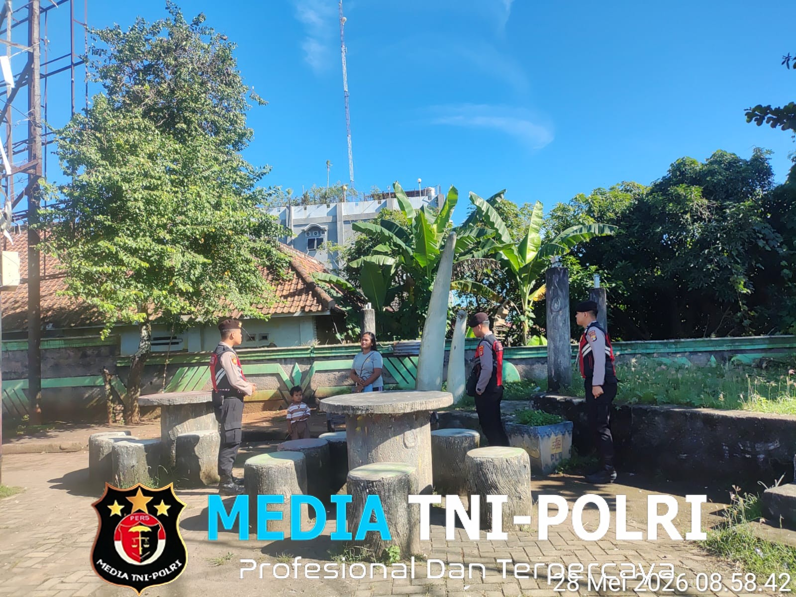 Sat Samapta Polres Lampung Utara Gelar Patroli Presisi R2 Antisipasi Gangguan Kamtibmas