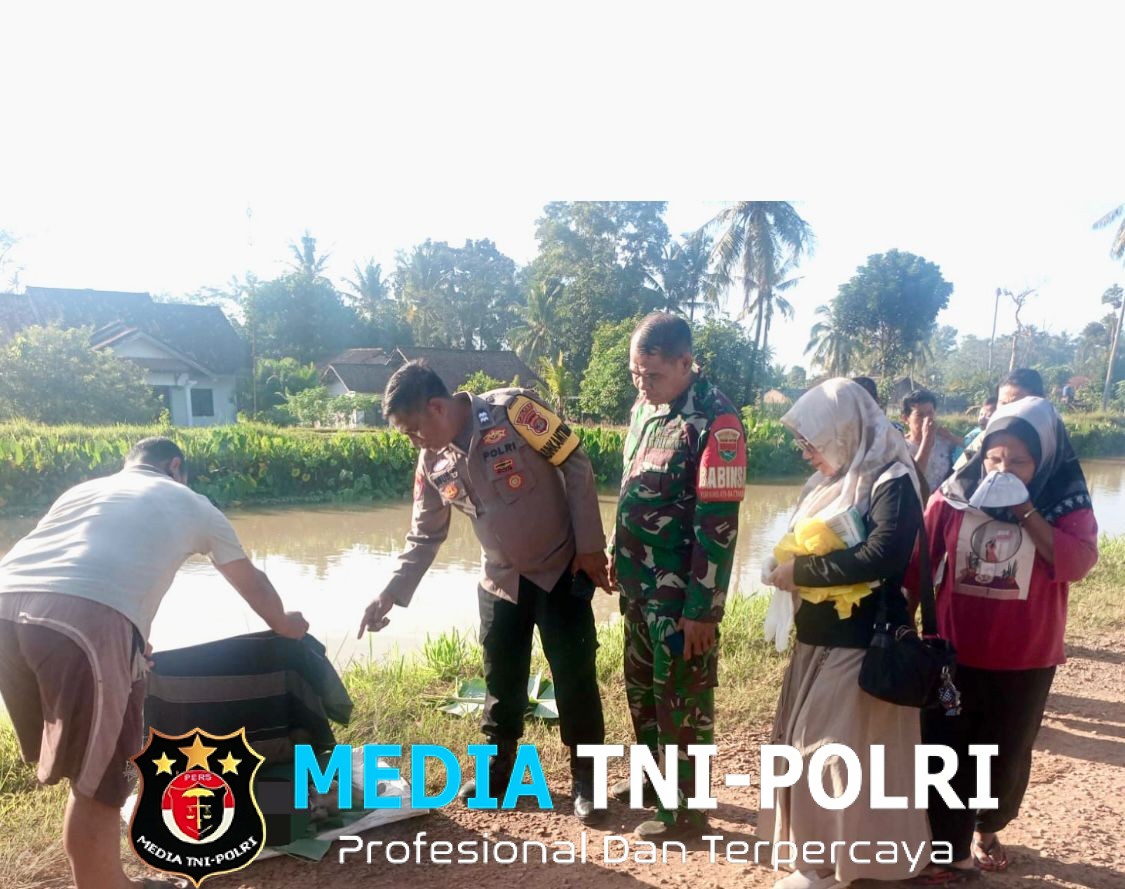 Polisi dan Babinsa Turun ke TKP, Kapolsek Kasus Penemuan Jasad Bayi di Trimurjo Masih Dalam Penyelidikan