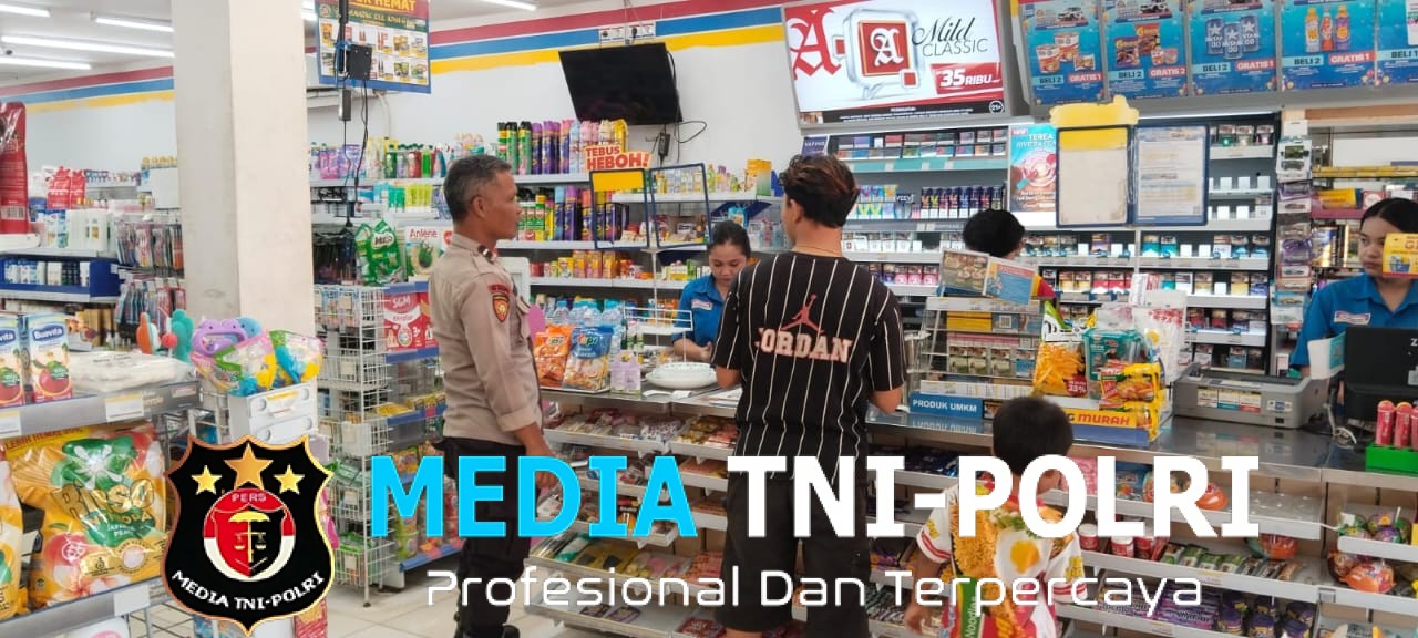 Tekan Angka Kejahatan, Polisi Gencar Patroli dan Edukasi Karyawan Minimarket