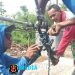 TNI dan Warga Bersatu Bangun Jembatan Perintis Garuda, Harapan Baru Penghubung Desa Nglembu