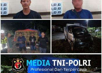 Razia KRYD Polres Mesuji Gagalkan Penyelundupan 350 Tabung Gas LPG 3 Kg Bersubsidi ke Sumsel