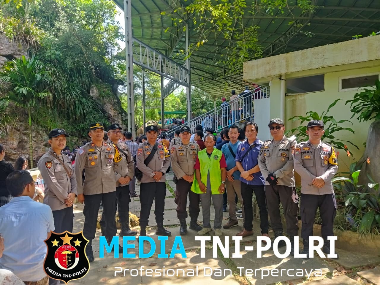 Penutupan Bulan Maria Polsek Menyuke Lakukan Pengamanan