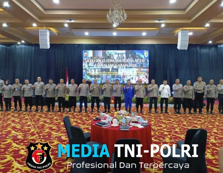 Kapolda Aceh Buka Rakerwas 2026: Tekankan Pengawasan Modern dan Berbasis Teknologi
