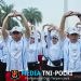 Panglima TNI Hadiri Olahraga Bersama Hari Bhayangkara ke-80, Perkuat Soliditas TNI-Polri
