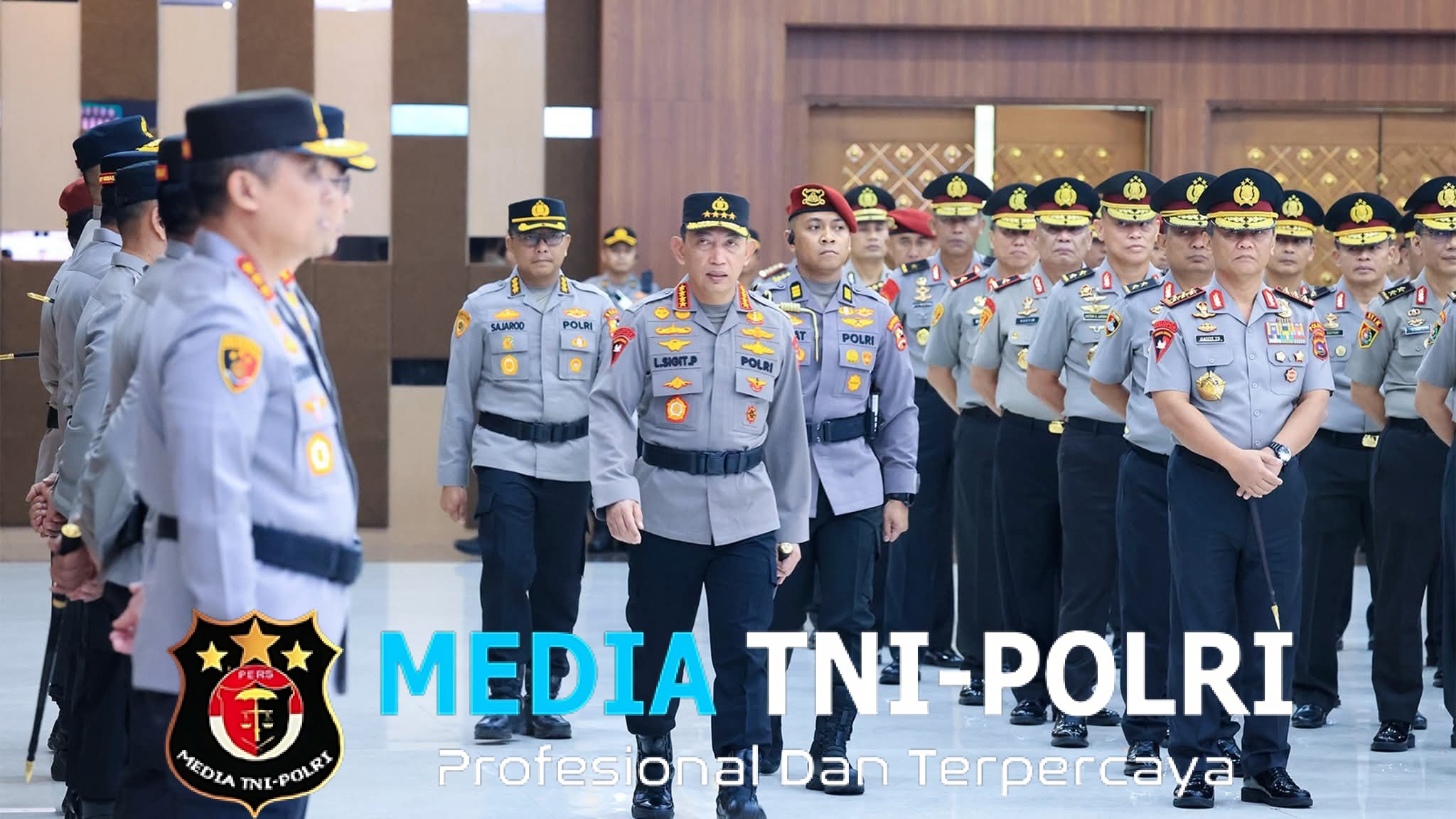Kapolri Kukuhkan Kenaikan Pangkat Empat Pejabat BNN, Tiga Resmi Sandang Bintang Dua