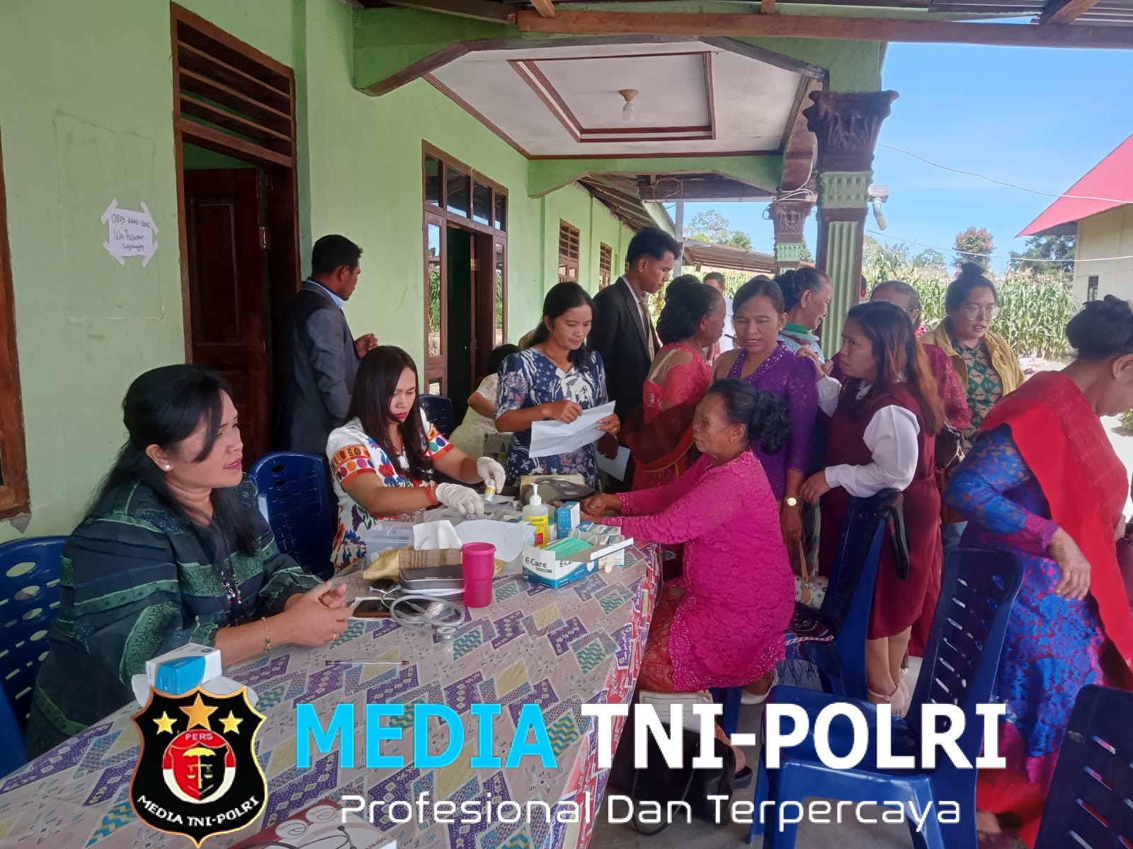 Puskesmas Sigalingging Gelar Cek Kesehatan Gratis (CKG) di Gereja HKBP Sigalingging Kolaborasi dengan Seksi Kesehatan