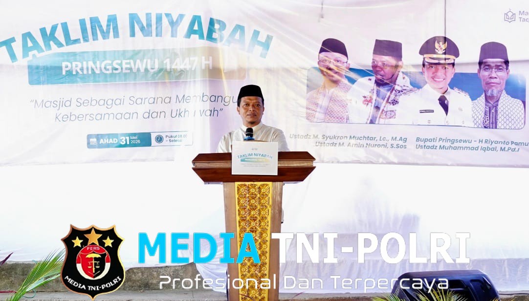 Bupati Pringsewu Riyanto Pamungkas Hadiri Pengajian Triwulan dan Pelantikan Idarah Ghusniyah Jatman