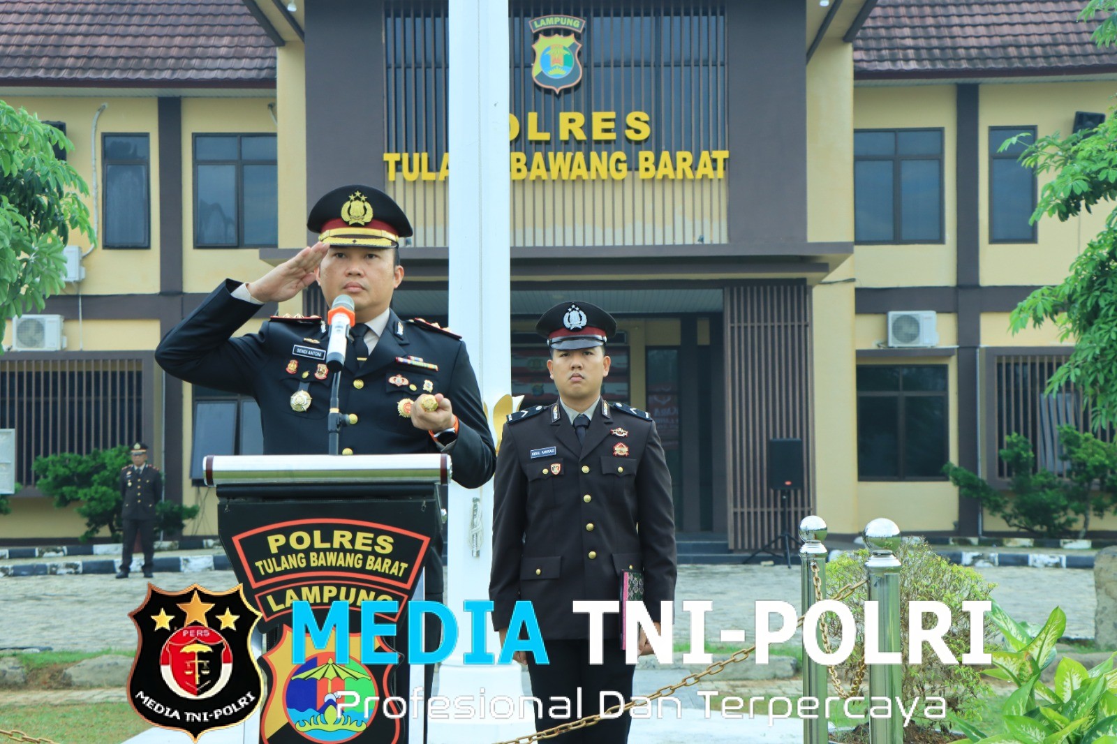 Polres Tulang Bawang Barat Gelar Upacara Hari Lahir Pancasila 2026, Teguhkan Semangat Persatuan dan Kebangsaan