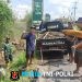 Babinsa dan Warga Ngesrep Gotong Royong Bersihkan Parit, Cegah Banjir Sejak Dini