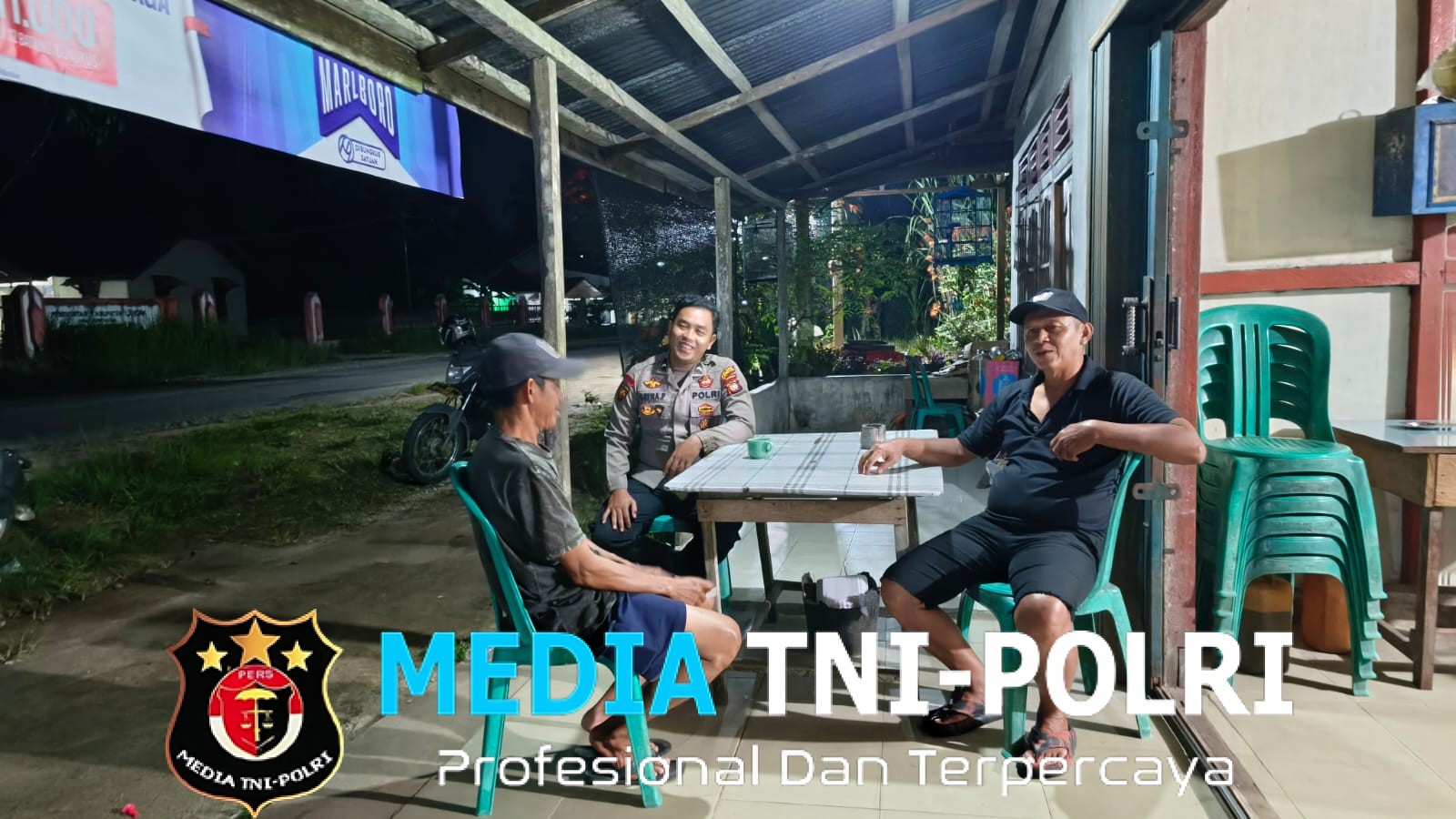 Patroli Malam Polsek Menjalin Antisipasi Gangguan Kamtibmas dan Tindak Kriminalitas