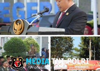 Peringati Hari Lahir Pancasila, Wakil Ketua DPRD Lampung Utara Ajak Generasi Muda Hidupkan Jiwa Gotong Royong