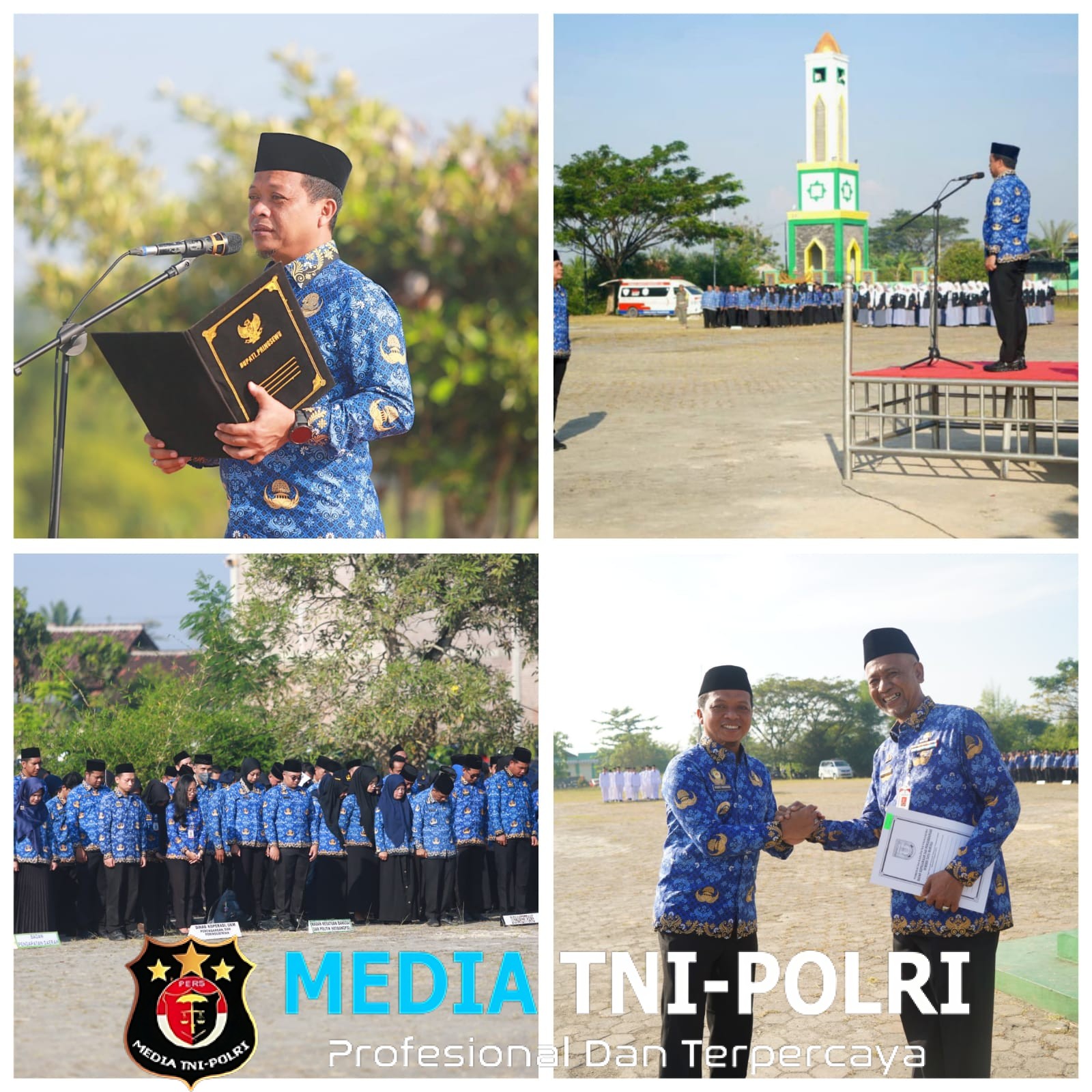 Pemkab Pringsewu Gelar Upacara Peringatan Hari Kebangkitan Nasional & Hari Lahir Pancasila