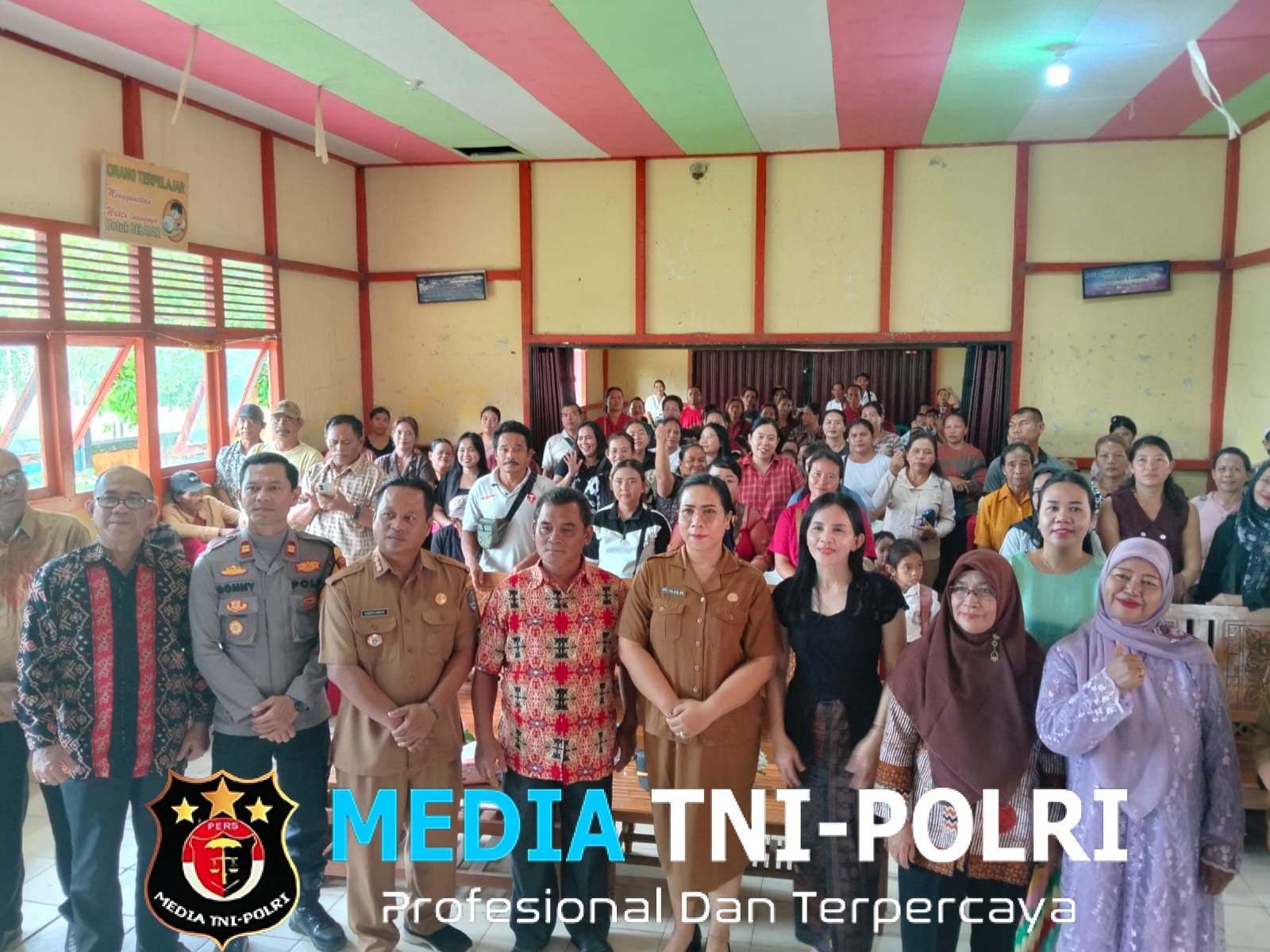 164 Siswa SMPN 1 Menjalin Resmi Lulus, Kapolsek Menjalin Imbau Rayakan Secara Positif