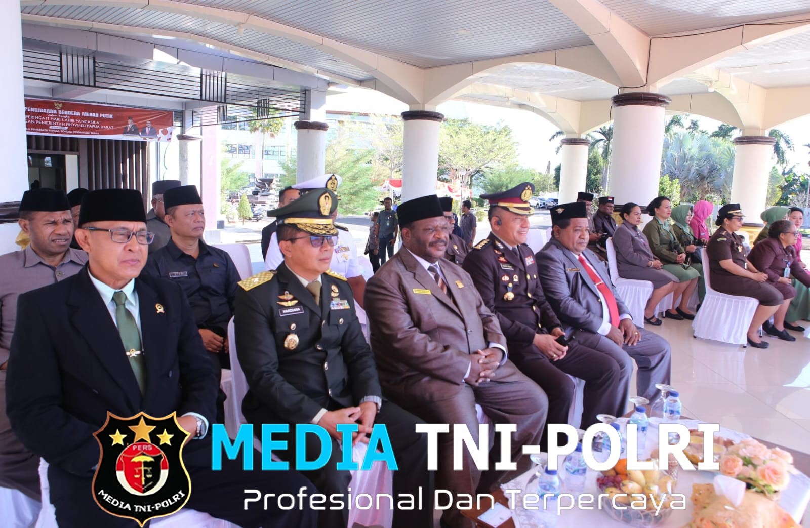 Kasdam XVIII/Kasuari Hadiri Upacara Hari Lahir Pancasila 2026 Perkokoh Persatuan dan Semangat Kebangsaan