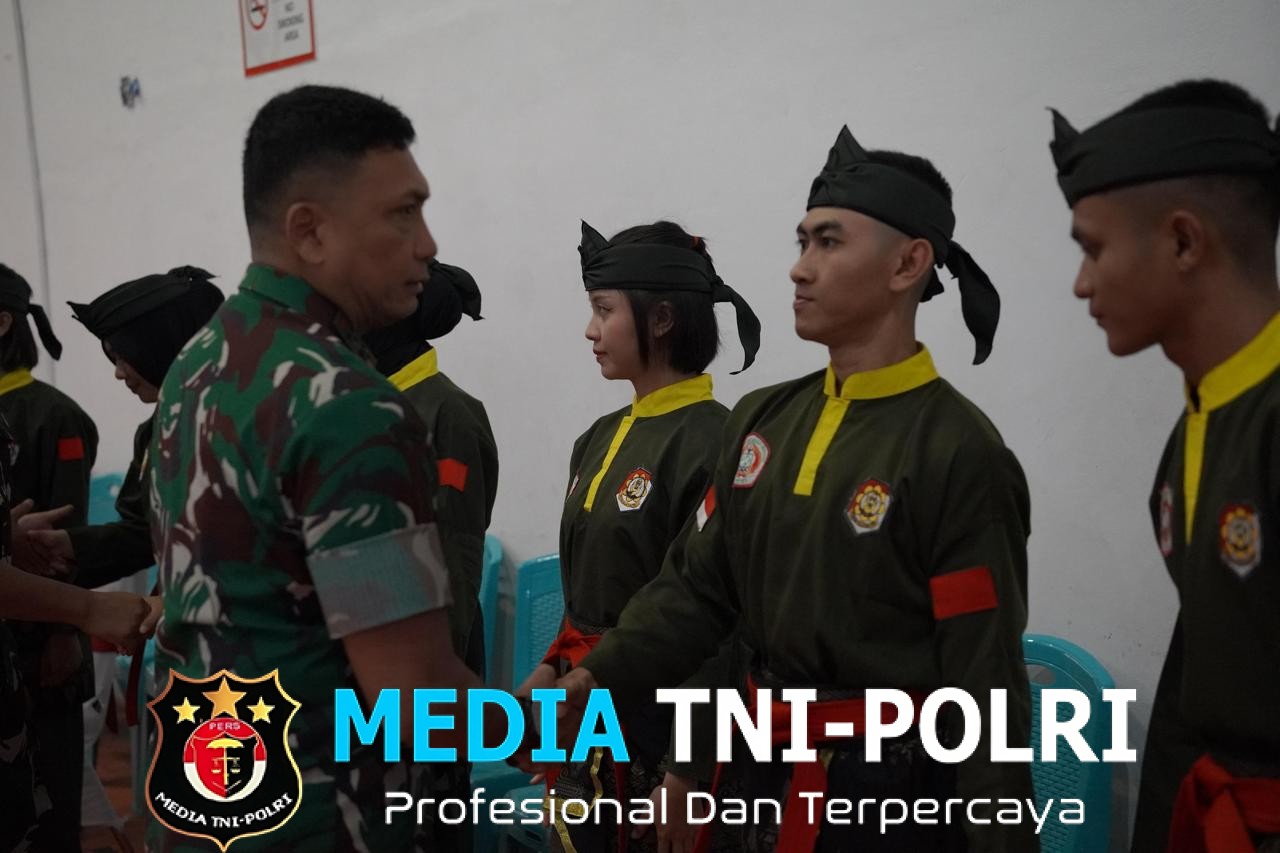 Pangdam XXIII/Palaka Wira Berikan Semangat dan Motivasi Prajurit Peserta Lomba Pencak Silat Militer Virtual Tahun 2026