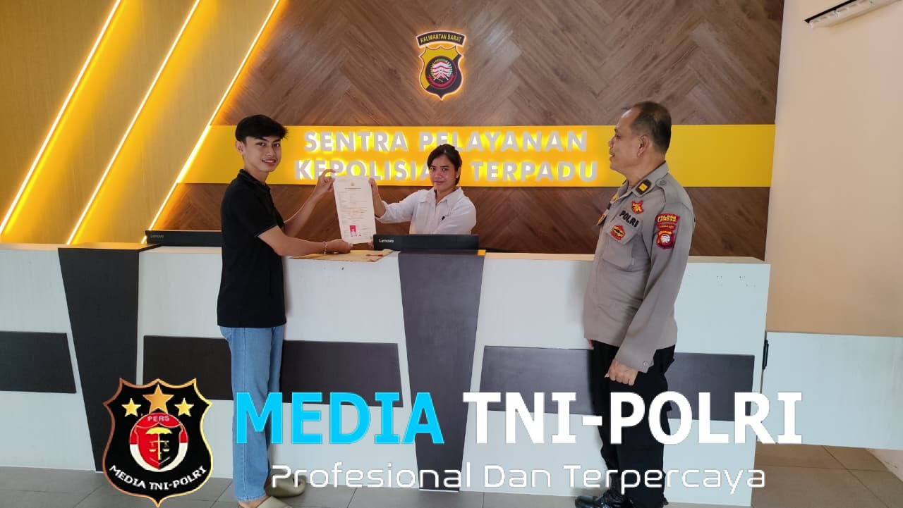 Mudah dan Praktis, Polres Landak Sosialisasikan Mekanisme Pengajuan SKCK Full Online Melalui Super App Polri