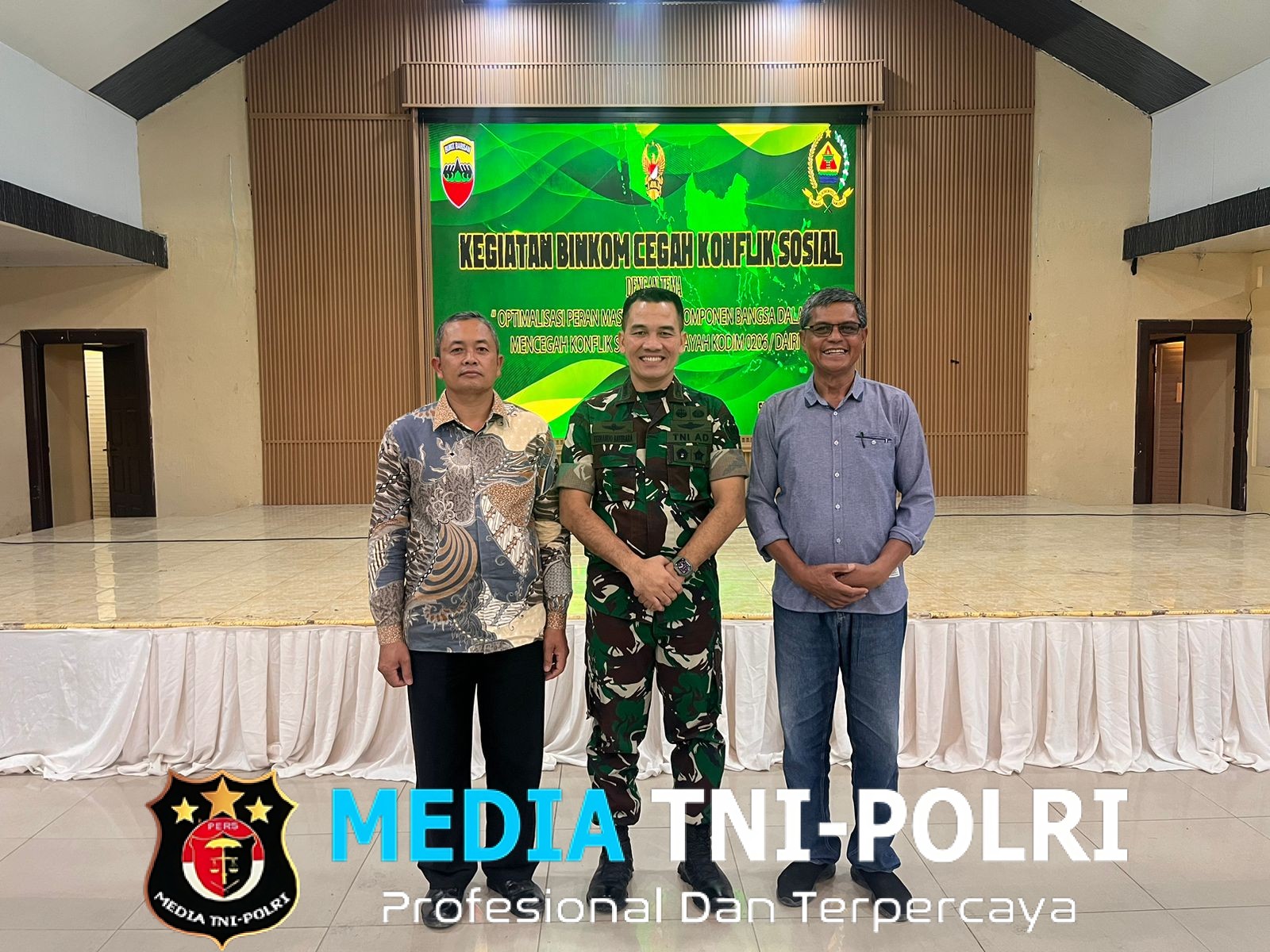 Kodim 0206/Dairi Ingatkan Bahaya Konflik Sosial Api Kecil Harus Dipadamkan Sejak Dini