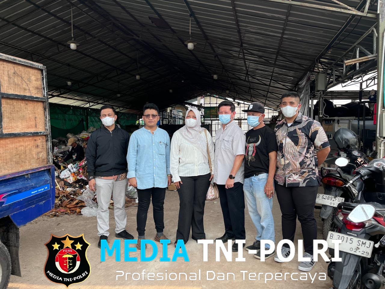 DLH Provinsi Bali, Kementerian Lingkungan Hidup, dan Kecamatan Menteng Jakarta Pusat Lakukan Studi Banding Pengelolaan Sampah Terpadu di TPA PTAL Yonif TP 899/BSG