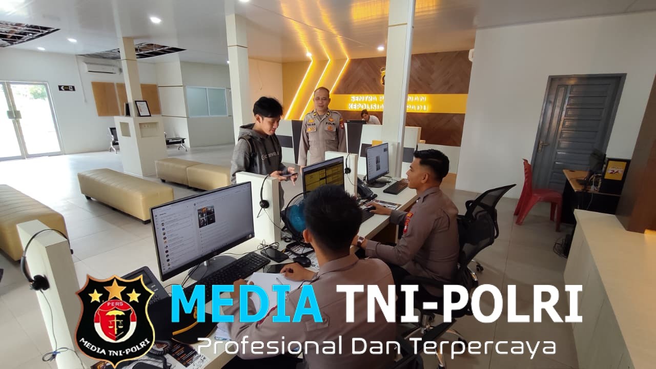 Polres Landak Perkenalkan Layanan Darurat 110, Siaga 24 Jam Layani Pengaduan Masyarakat