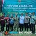 Wakapolres Tanggamus Hadiri Ground Breaking Jembatan Garuda Tahap V dan VI di Gunung Alip