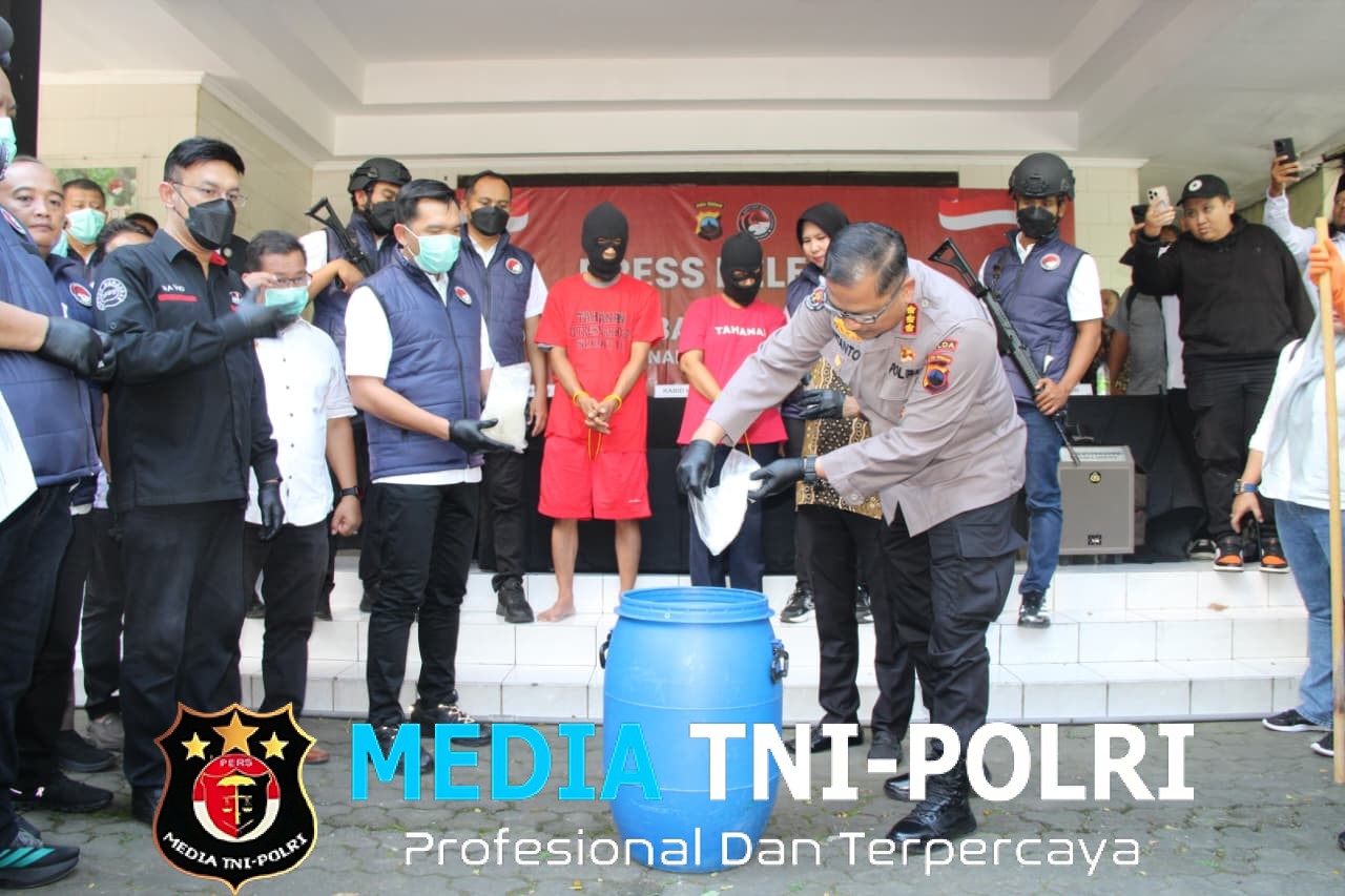 Polda Jateng Musnahkan Barang Bukti dari 449 Kasus Narkoba, Selamatkan Hampir 168 Ribu Jiwa dari Ancaman Narkotika