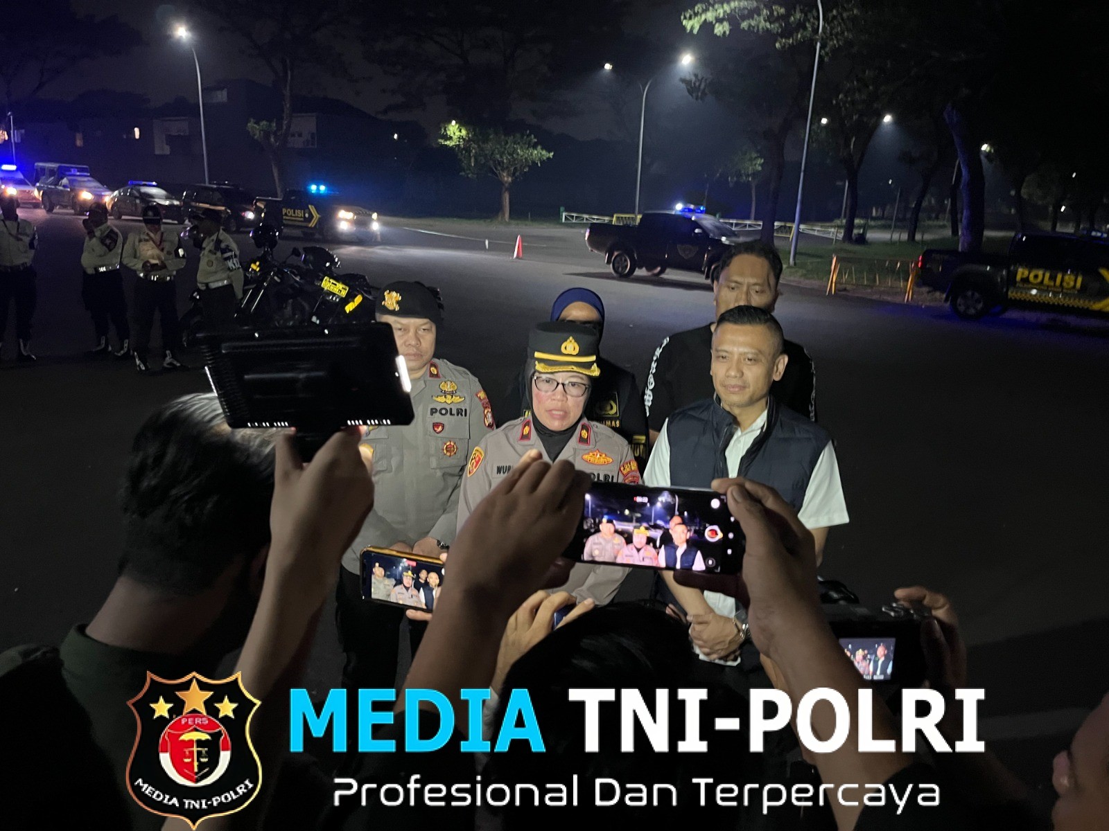 Cegah Kriminalitas Malam Hari, Polres Metro Bekasi Gelar KRYD dan OKJ di Kawasan Grand Wisata