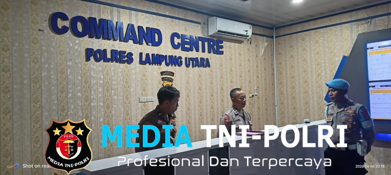Selama 24 Jam, Call Center 110 Polres Lampung Utara Terima 27 Panggilan Masyarakat