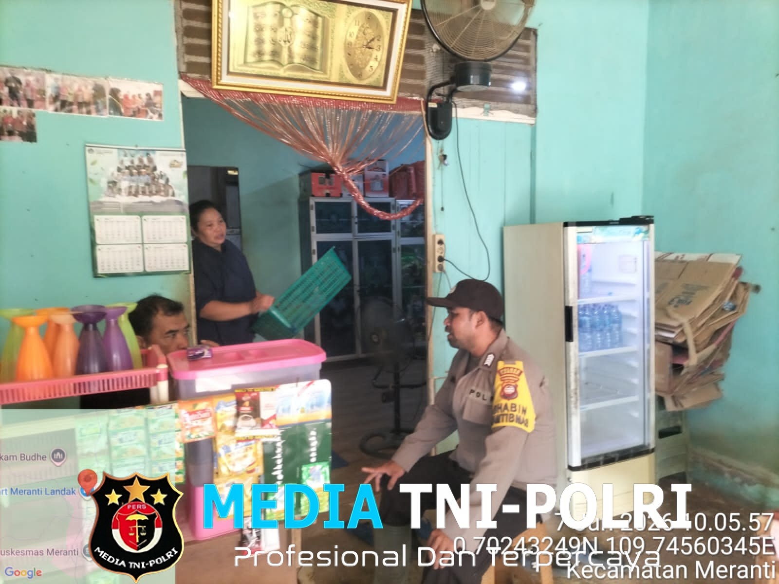 Bhabinkamtibmas Manfaatkan Hari Libur untuk Pererat Silaturahmi dan Sampaikan Pesan Kamtibmas