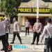 Kapolres Tanggamus Latih Bela Diri Polri, Tingkatkan Kesiapan Anggota Dalam Pelayanan Masyarakat