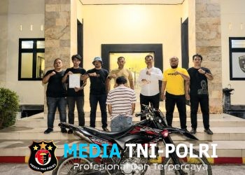 Polsek Kota Agung Tangkap Pelaku Curanmor di Pasar Madang