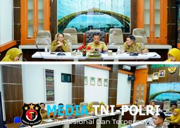 Bupati Pringsewu Ikuti RDP Tiga Kementerian Dengan Komisi II DPR RI Secara Virtual