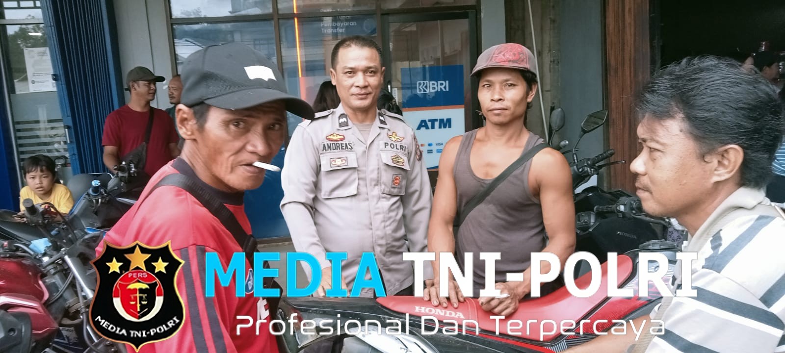 Langkah Preventif Polisi, Nasabah Bank Diberi Pesan Kamtibmas Saat Bertransaksi