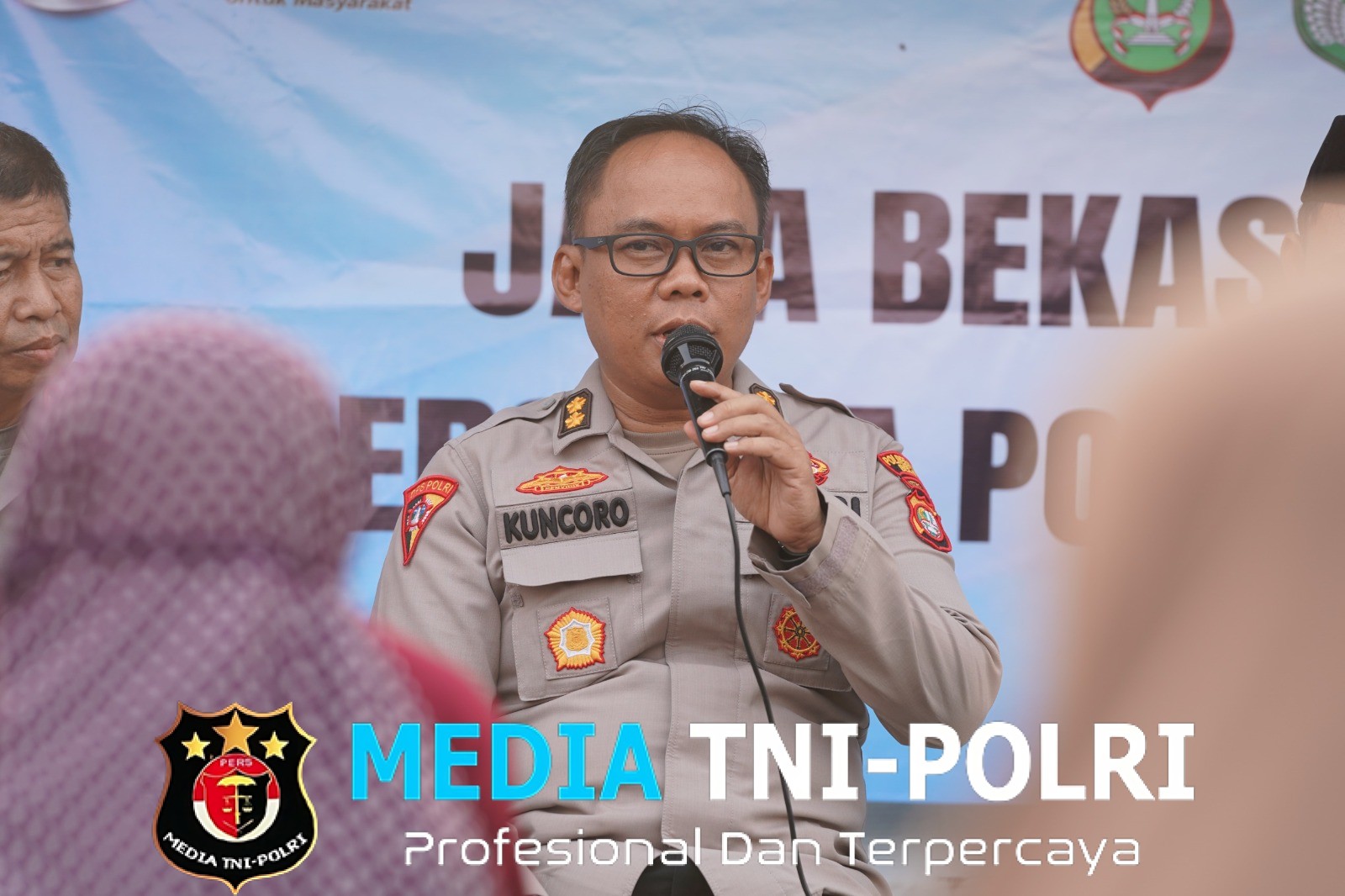 Merawat Aman Polres Metro Bekasi Laksanakan Jaga Jakarta Jaga Bekasi On The Spot Hadir di Mekarmukti