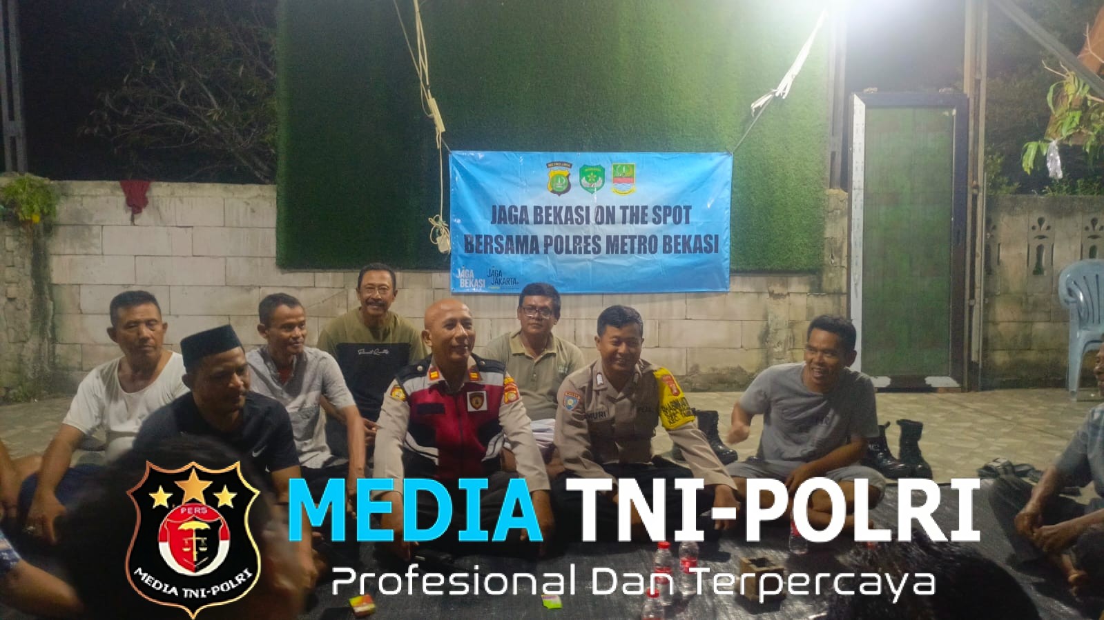 Jaga Bekasi On The Spot di Tambelang, Polsek Ajak Warga Aktifkan Satkamling dan Jaga Kamtibmas