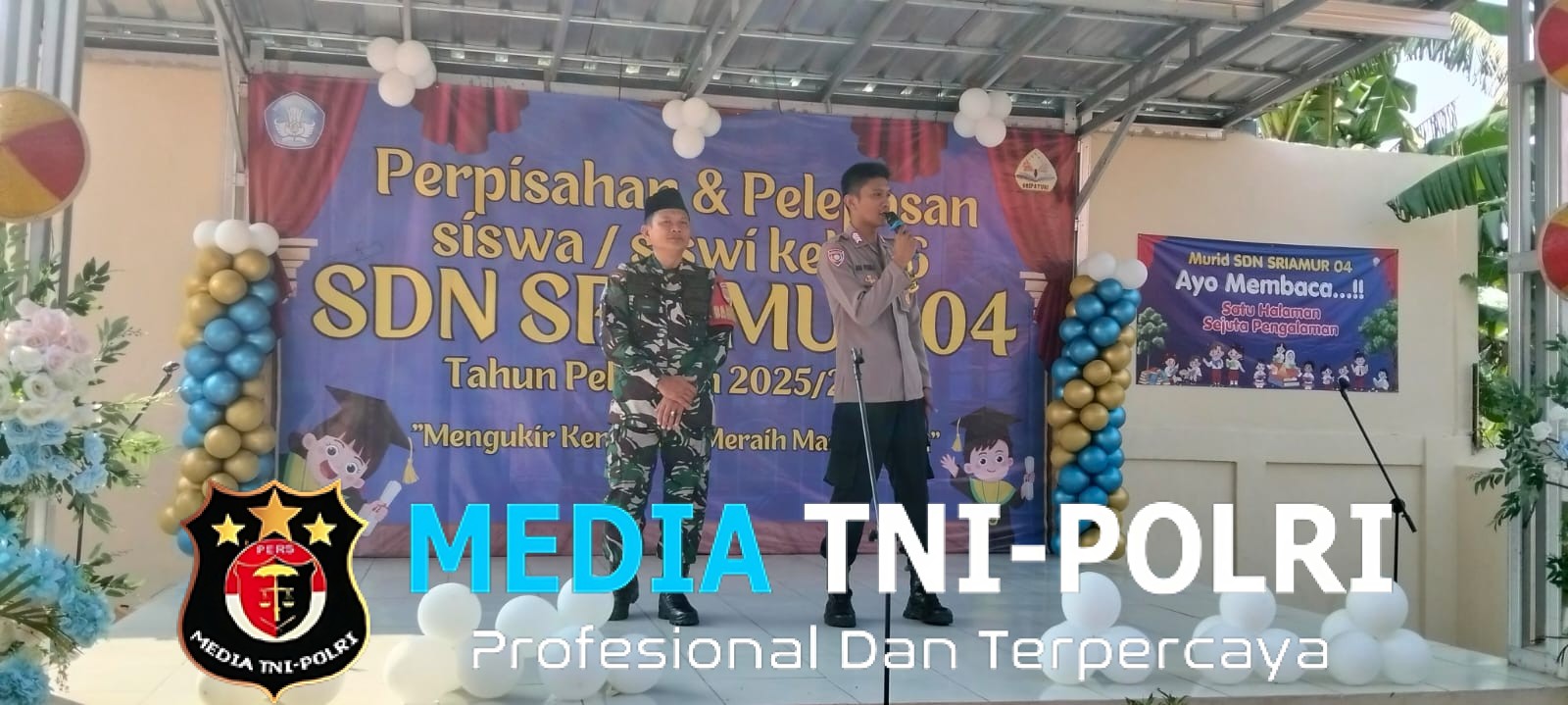 Jaga Jakarta Jaga Bekasi On The Spot Kegiatan Ran Pijar di SDN 04 Sriamur Polisi dan TNI Berikan Pembinaan Kepada Siswa dan Orang Tua