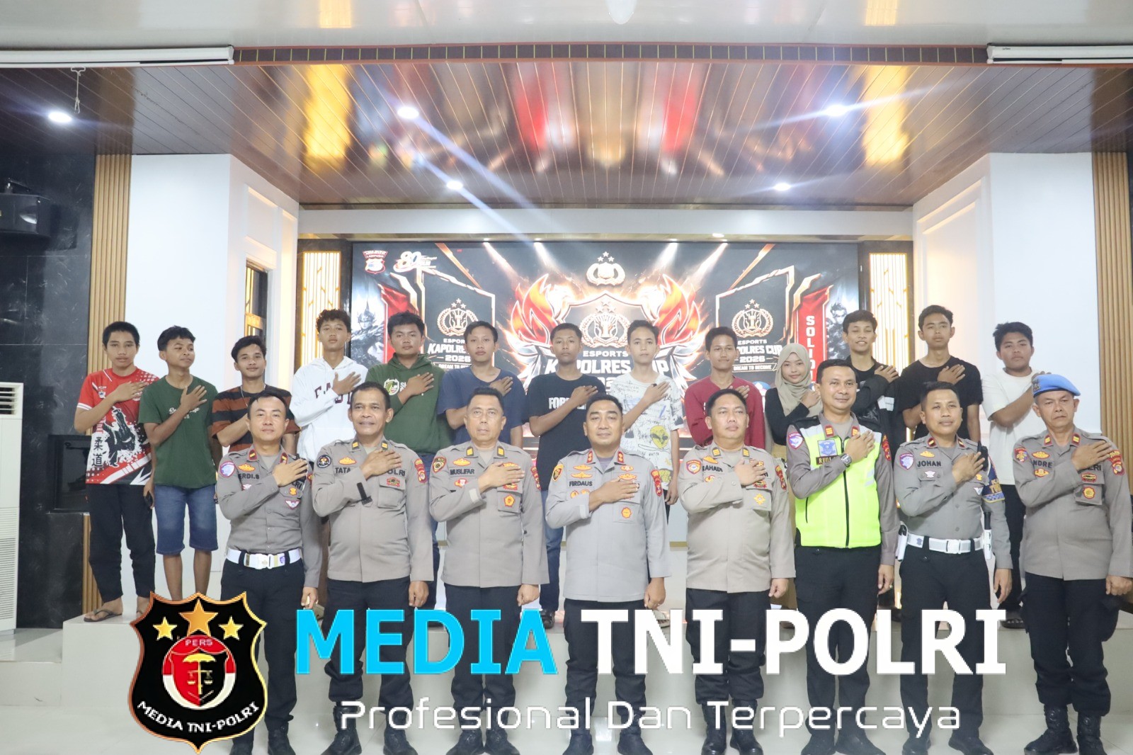 Kapolres Mesuji Resmi Buka Turnamen Esports Mobile Legends Piala Kapolres Cup, Rangkaian Hari Bhayangkara Ke-80