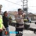Polres Lampung Barat Amankan Aksi Unjuk Rasa LSM Laskar NKRI di Kejaksaan Negeri Lampung Barat