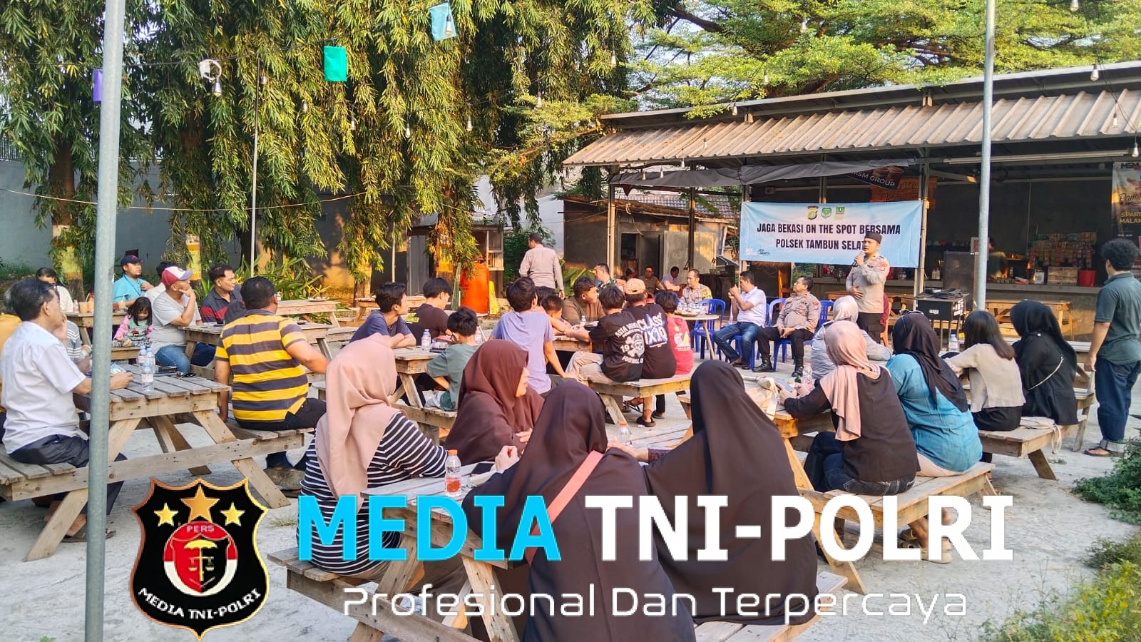 Jaga Jakarta Jaga Bekasi On The Spot di Tridayasakti, Polisi Ajak Warga Lebih Waspada dari Tawuran hingga Hoaks Medsos