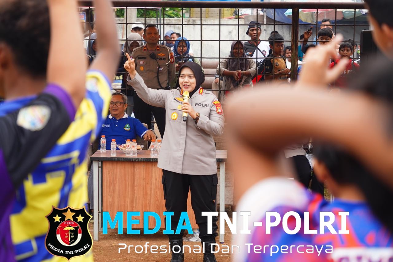 Kapolres Metro Bekasi Buka Liga Jabar Juara U-10 dan U-12, Dorong Anak-anak Junjung Sportivitas Sejak Dini