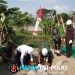 Akselerasi Pembangunan, Dandim 0808/Blitar Bersama Forkopimda Letakkan Batu Pertama Jembatan Garuda Sungai Ratu