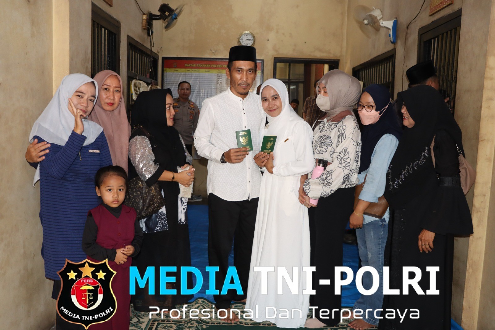 Seminggu Sebelum Menikah Ditangkap Kasus Narkoba, Aris Akhirnya Akad di Rutan Polres Pringsewu