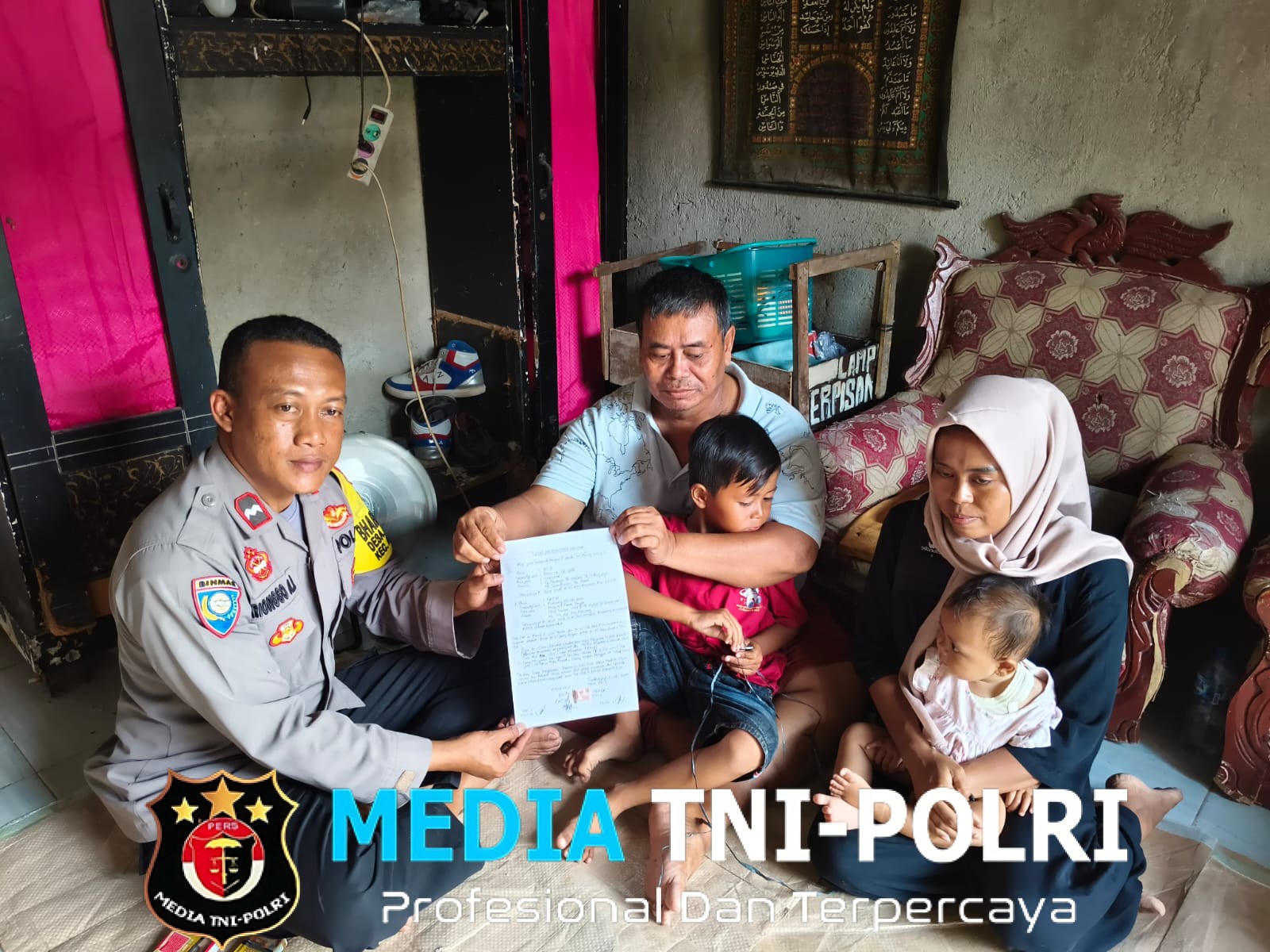Masalah Warga Tak Dibiarkan Berlarut, Bhabinkamtibmas Sindangjaya Hadir Lewat Problem Solving