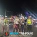 Polres Lampung Utara Kerahkan 40 Personel Amankan Night Run HUT Kabupaten Lampung Utara ke-80