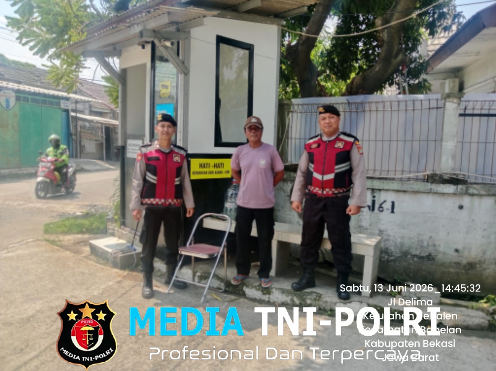Patroli Harkamtibmas Babelan Hadir di Permukiman, Warga Diimbau Tetap Waspada 3C