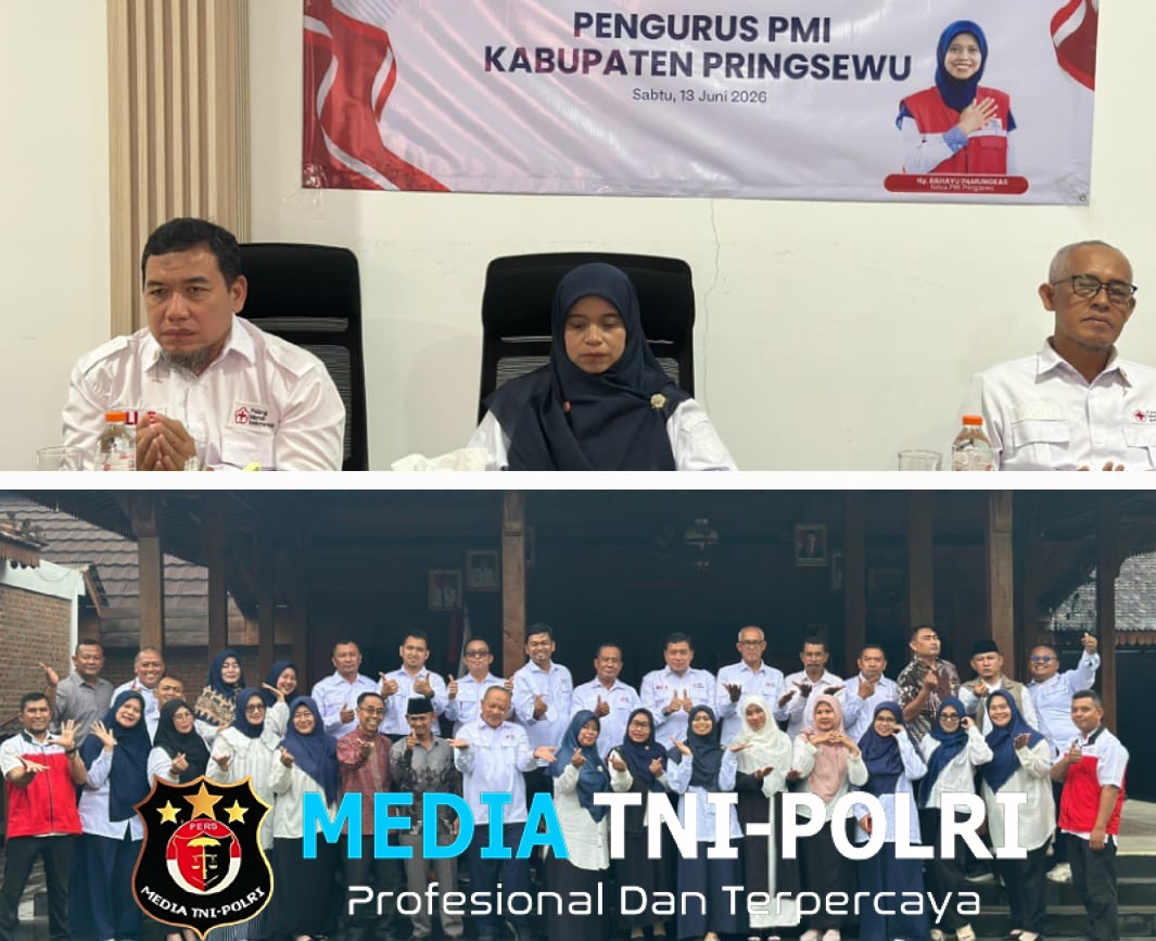 Pengurus PMI Pringsewu Siapkan Strategi Sukseskan Bulan Dana PMI
