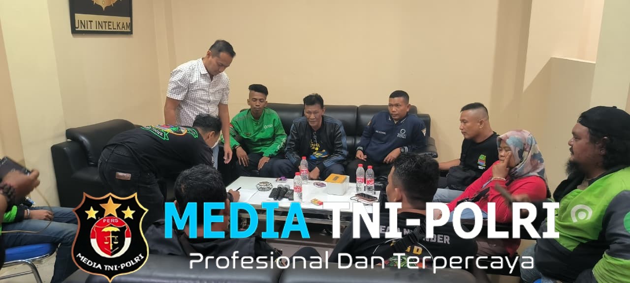 Polsek Cikarang Selatan Hadir Redam Perselisihan Komunitas Ojol