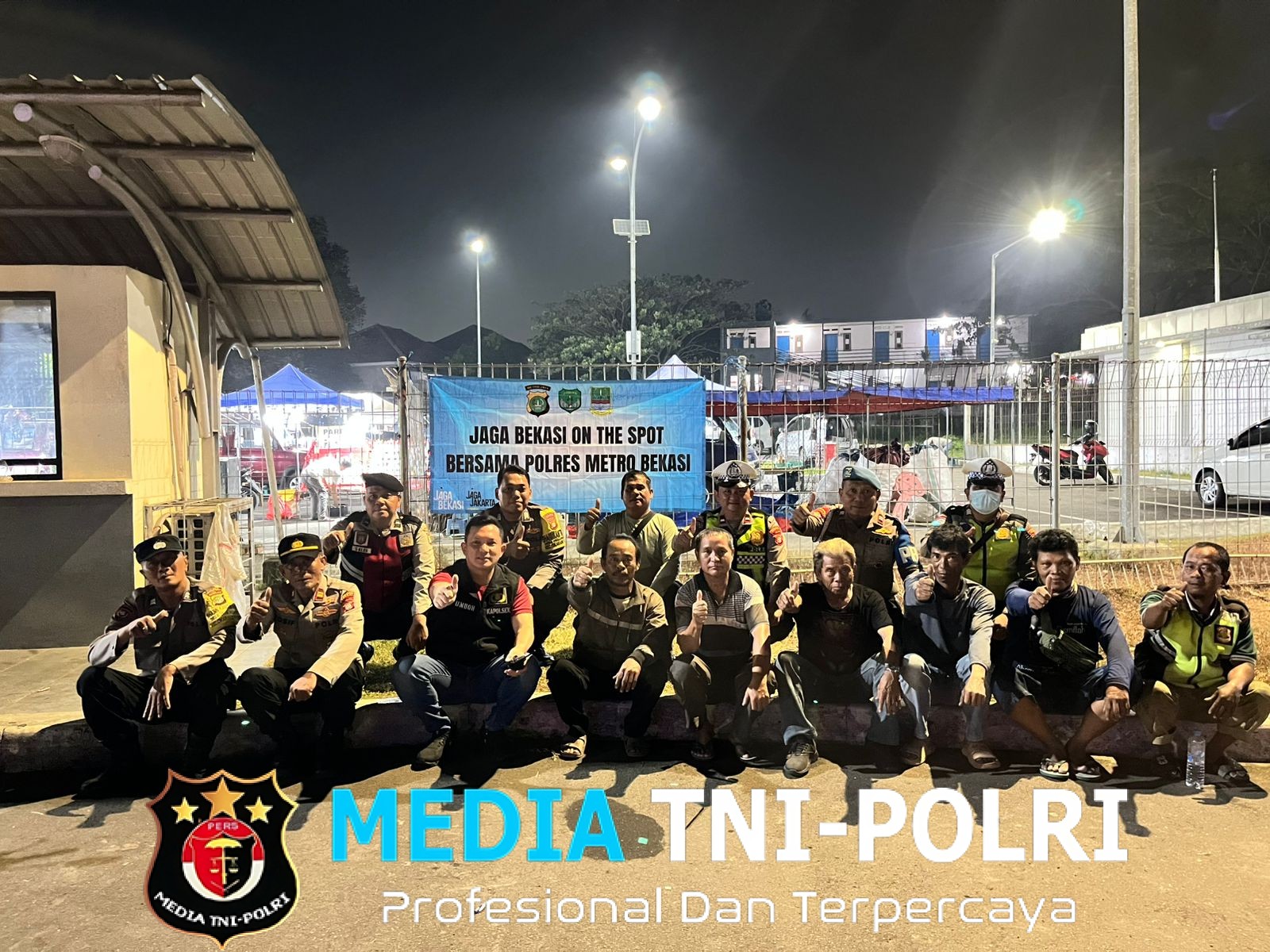 Jaga Bekasi On The Spot, Polsek Cikarang Pusat Pantau Aktivitas Warga di Kawasan Deltamas